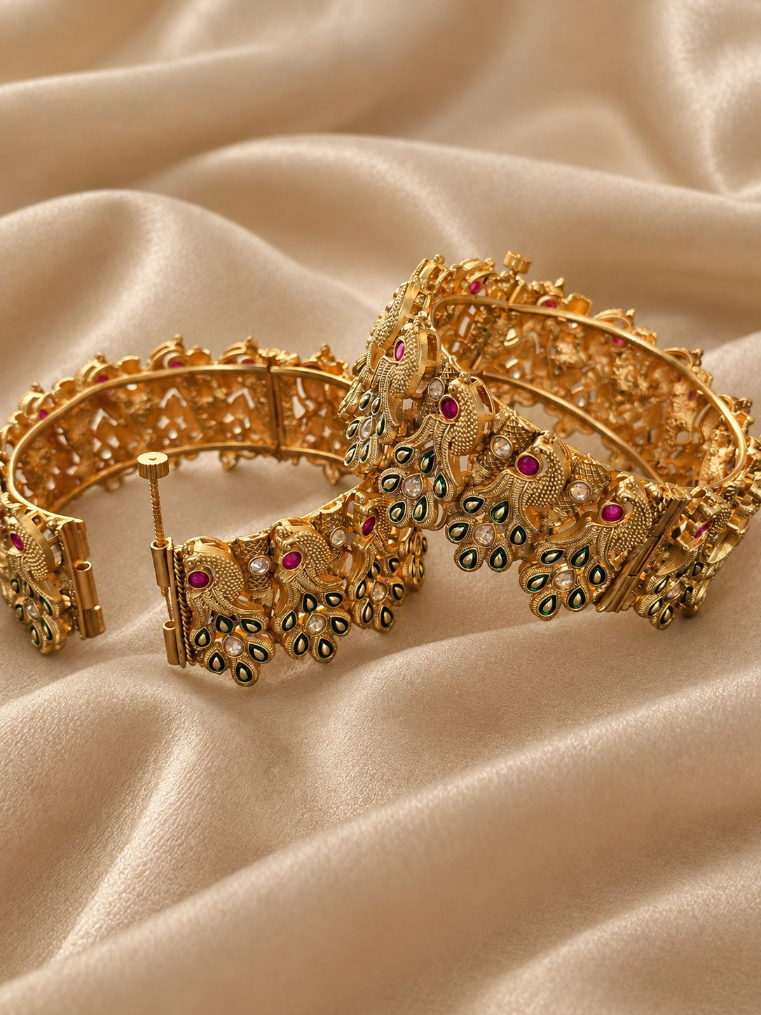 Mayurika Royal Peacock Bangles