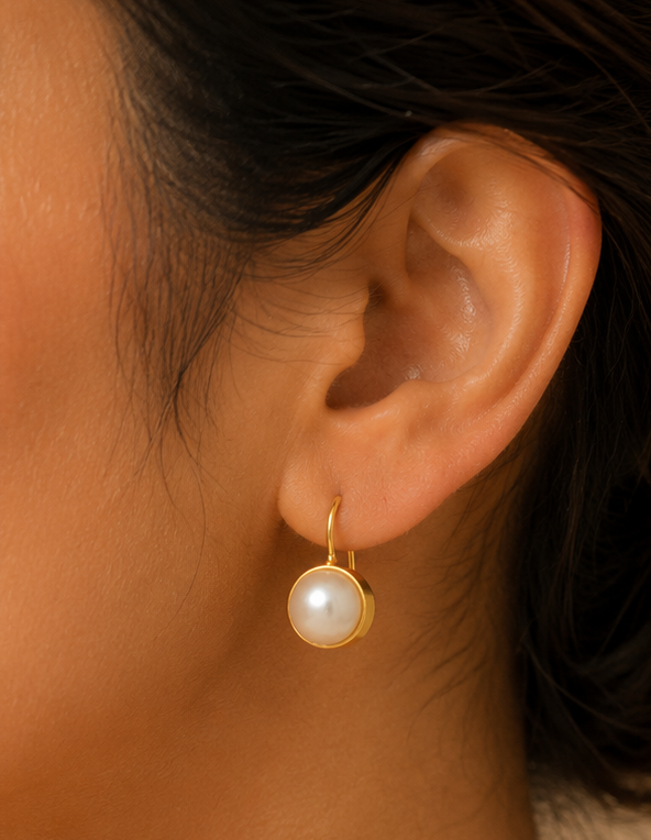 Freshwater Pearl Drop Earrings