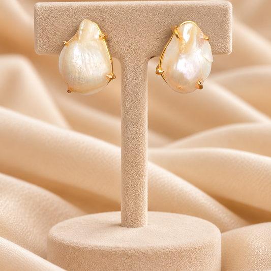 Pearl Teardrop Earrings