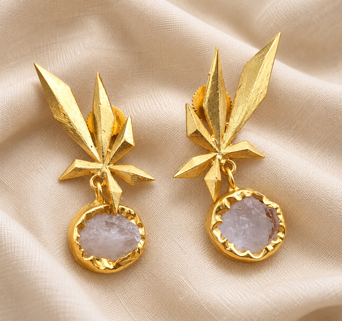 Tārā Statement Earrings