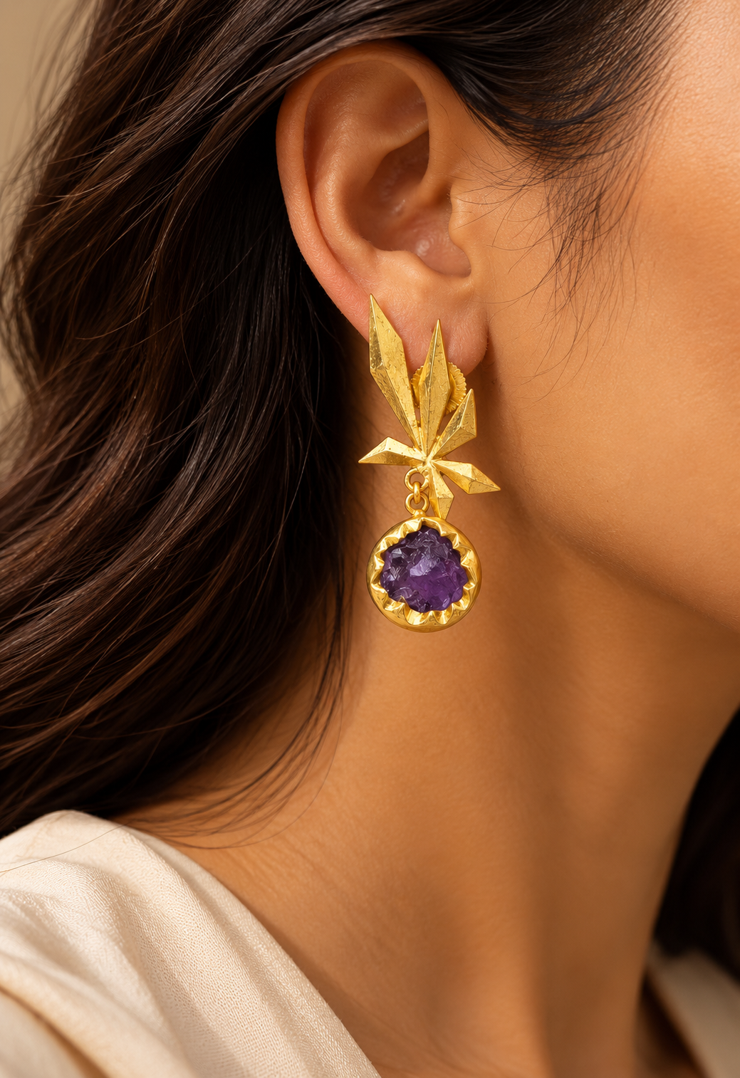 Tārā Statement Earrings