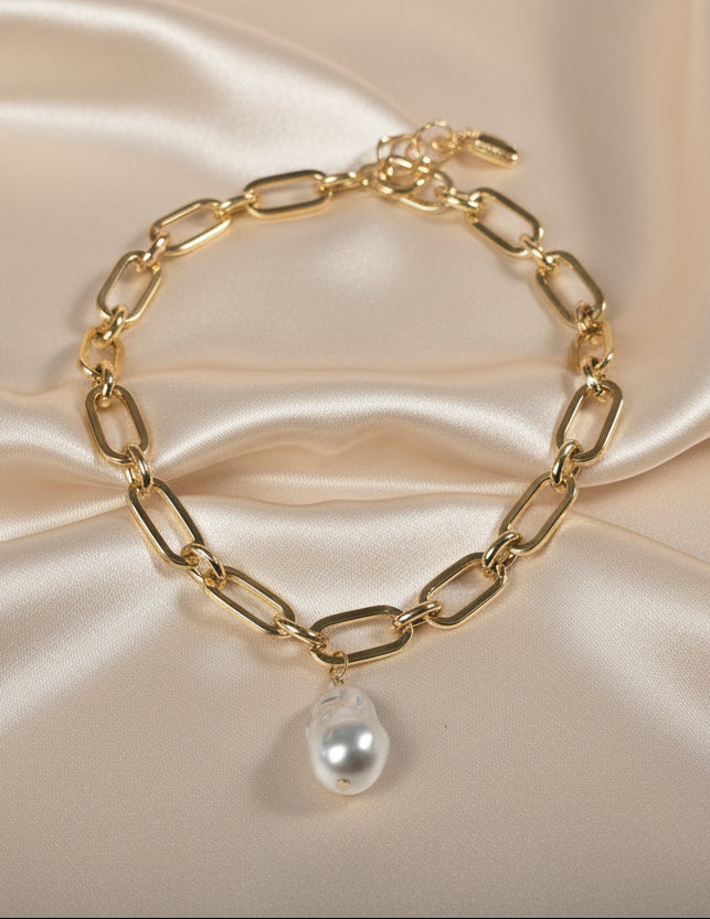 Gold Plated Anti-Tarnish Chain Necklace