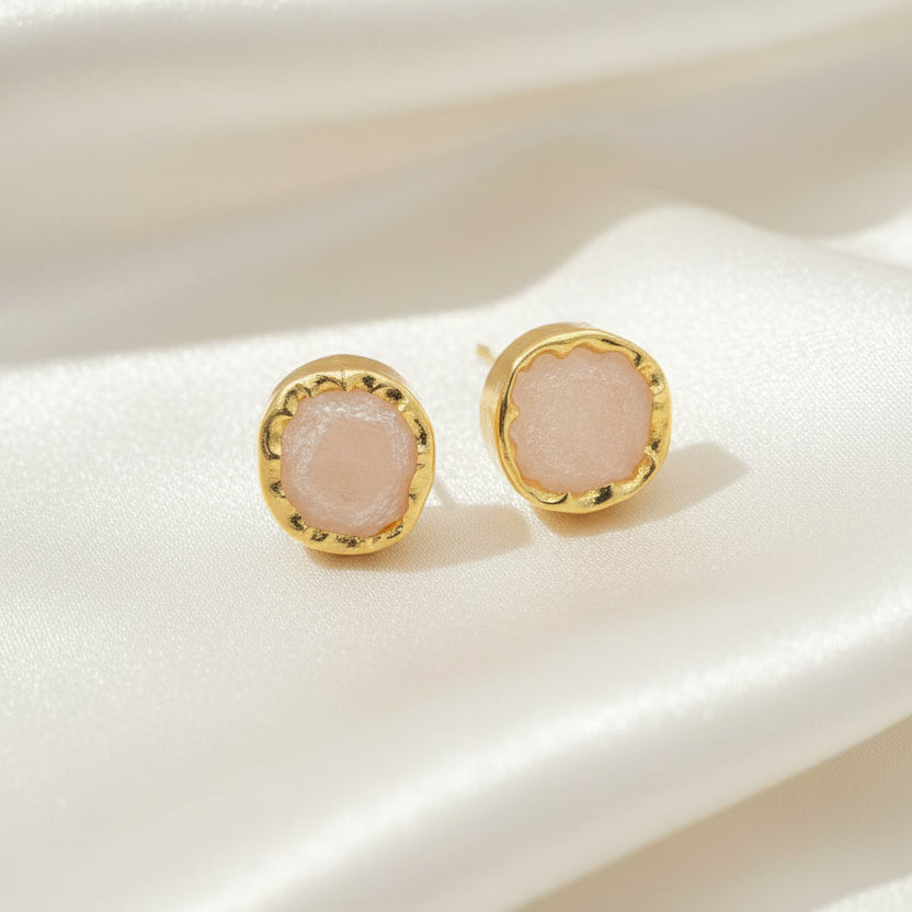 Druzy Stud Earrings