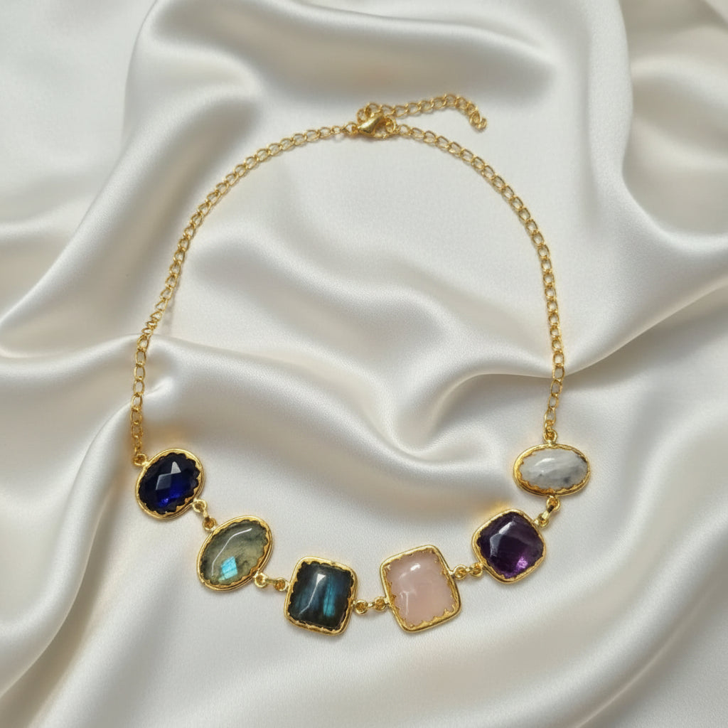Harmony Gemstone Choker