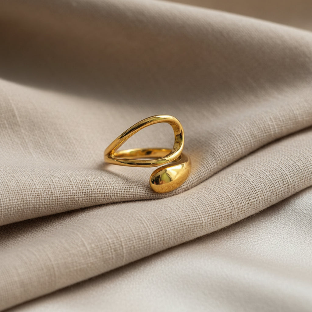 Aura Spiral Ring