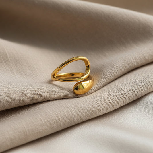 Aura Spiral Ring