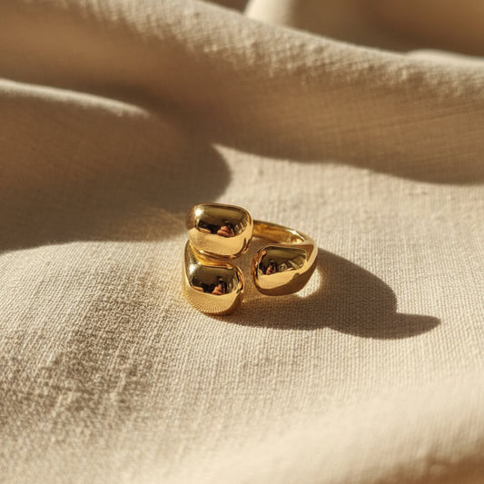 Pebble Statement Ring