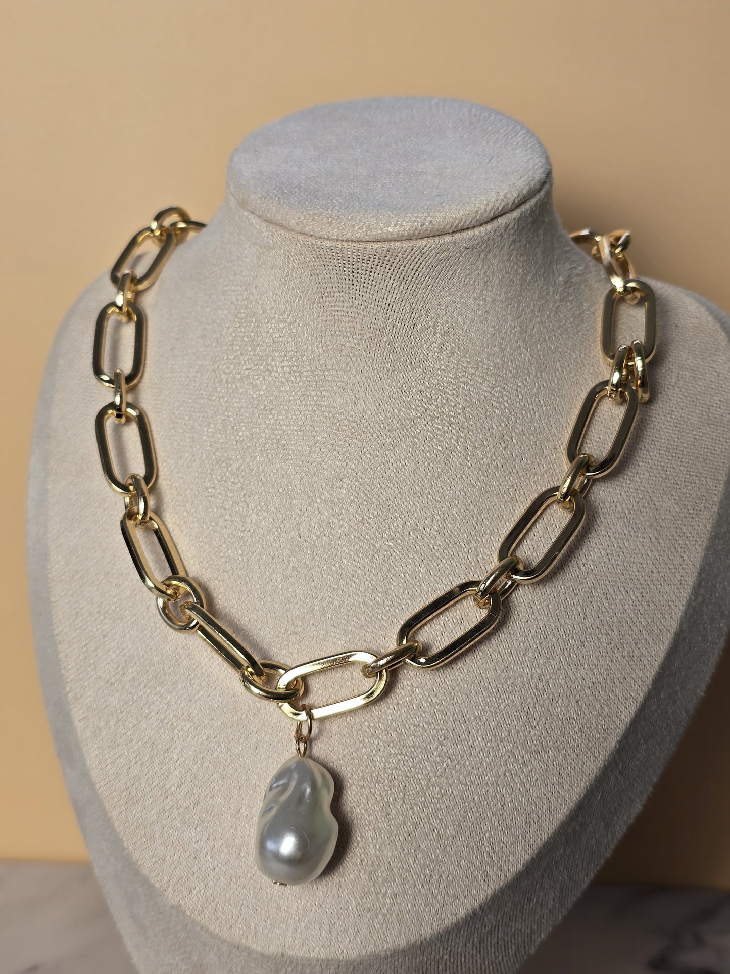 Gold Plated Anti-Tarnish Chain Necklace