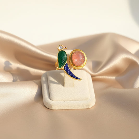 शुकिका (Shukikā) Statement Ring
