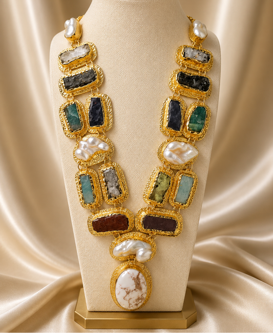 Imperial Treasure Statement Necklace