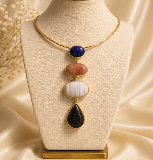 Astra/Luna Pendant Choker