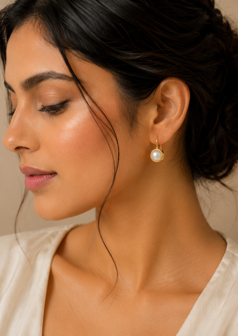 Freshwater Pearl Drop Earrings
