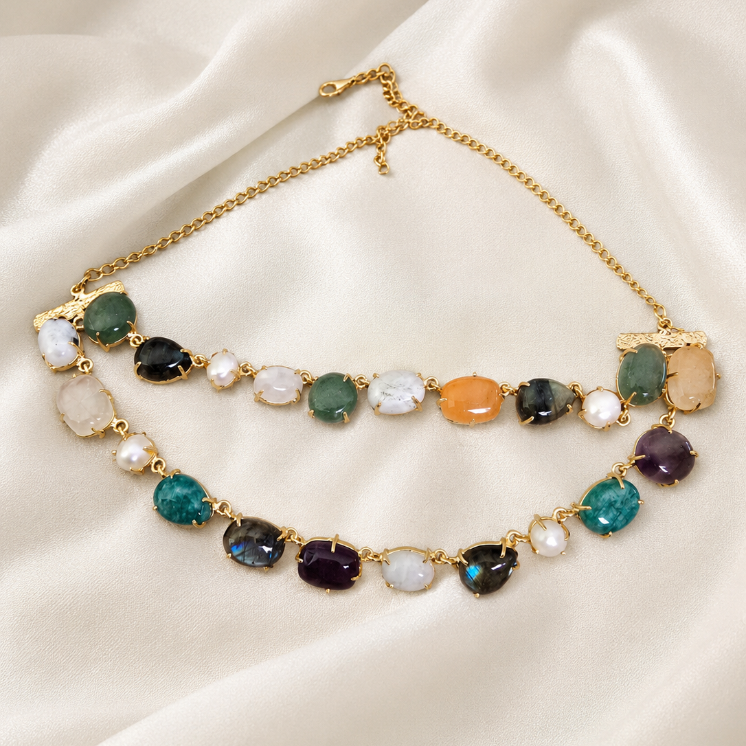 Heirloom Garden Gemstone Choker